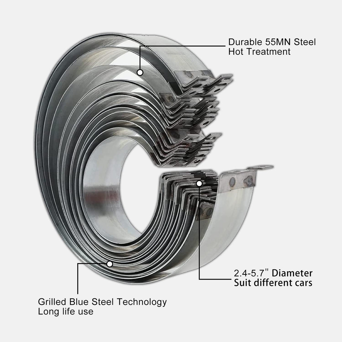 LUTIFIX plier installing a ring into piston demonstrating damage prevention