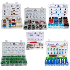 luumtee front of kit showing organized boxes and all components for easy access