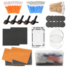 LUVCOSY front view of full 223-piece kit showing included tools and box for organized care