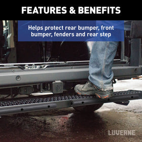 LUVERNE mounting hardware and pre-drilled holes for straightforward installation
