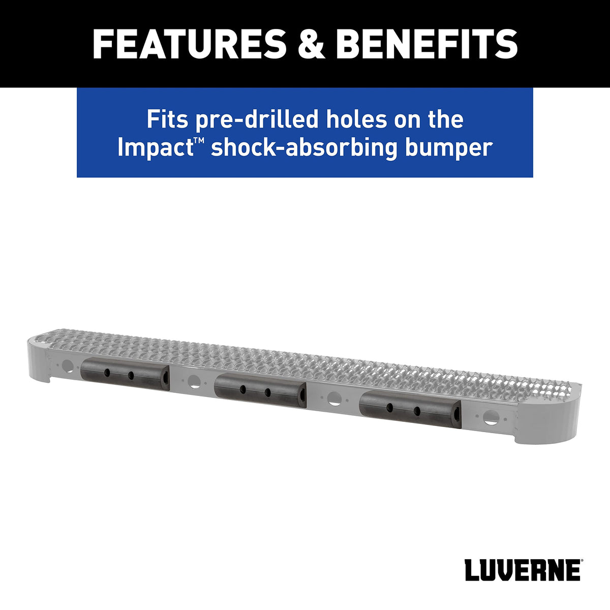 LUVERNE next to ruler showing 10-inch length for accurate sizing