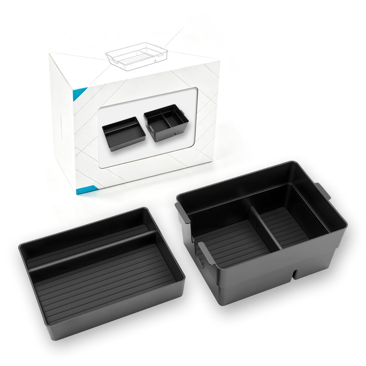 LUWU front view of organizer showing neat storage and quick access