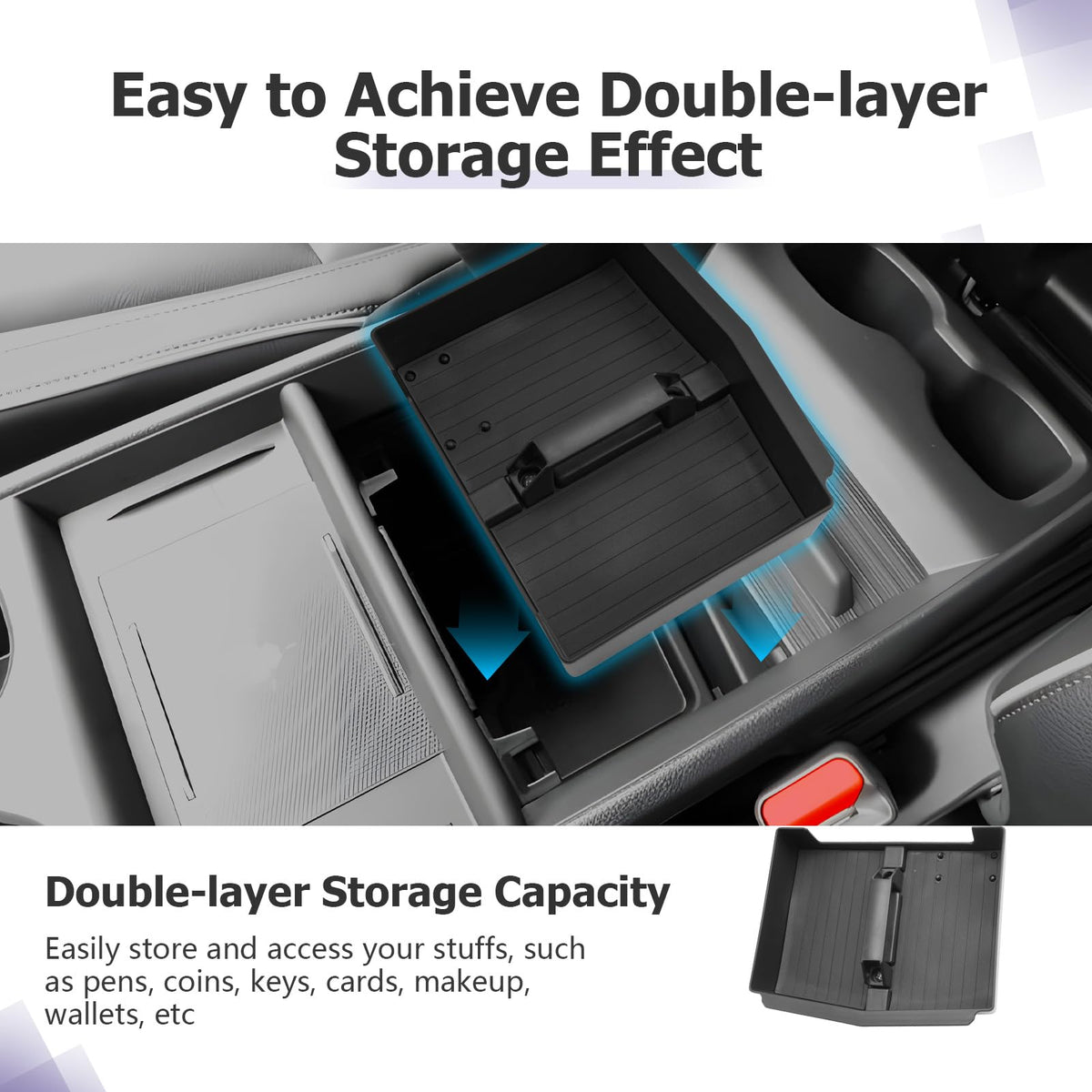 LUWU rubber anti-slip mats detail reducing noise and preventing item movement