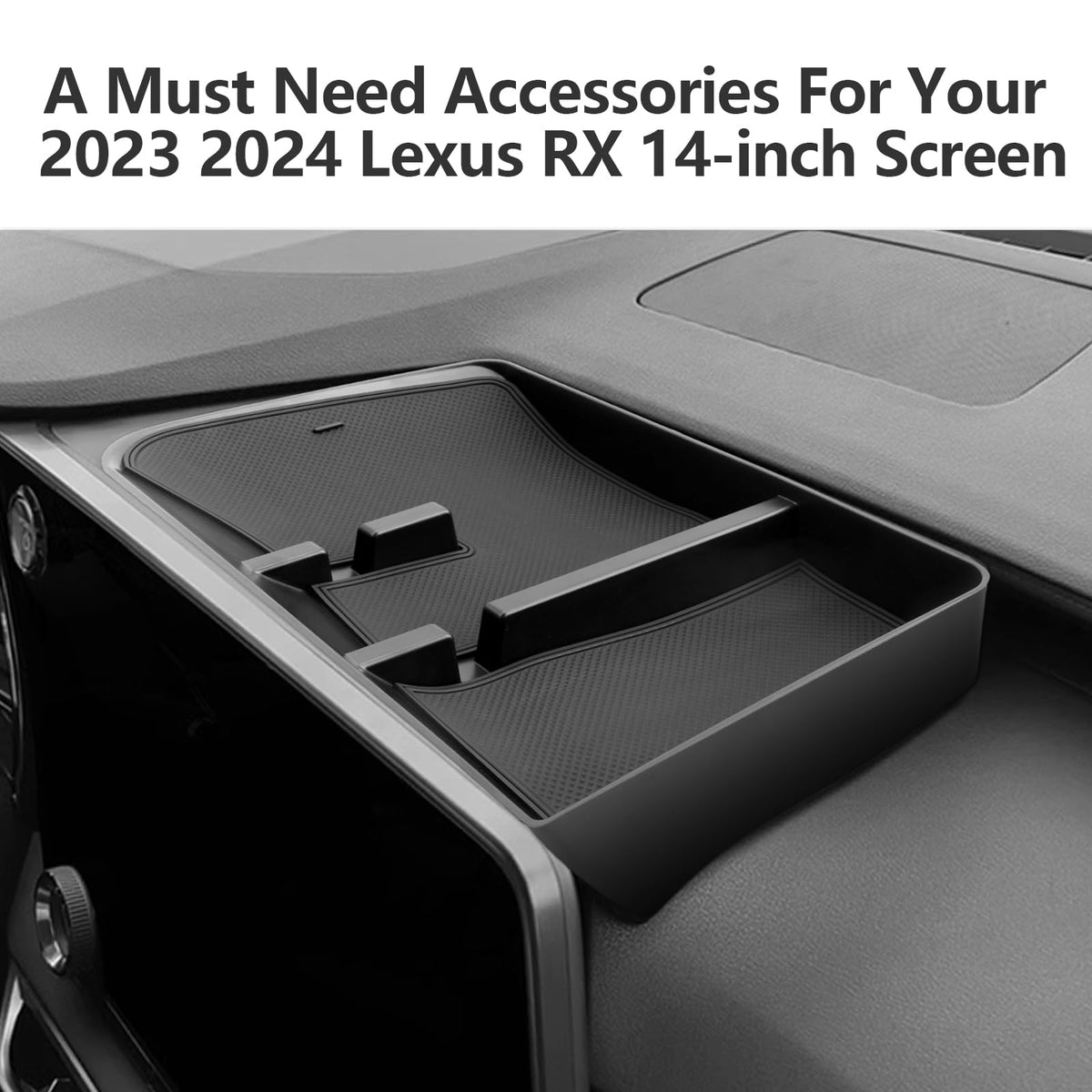 LUWU lifestyle dashboard scene showing neat interior and reduced rattles benefit