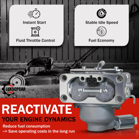 LUX5CPCAR installed on Briggs & Stratton engine demonstrating restored power