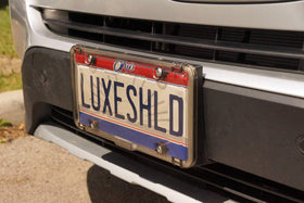 Luxe Shield side profile showing low-profile fit and streamlined appearance
