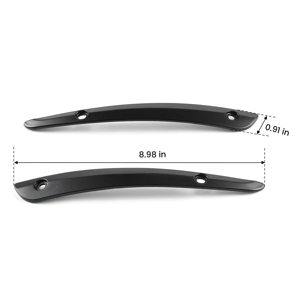 LUXEMOTO trim beside hand for size comparison confirms compact scale