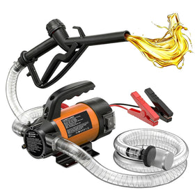 LUXPLLUSO pump front view showing compact design and fast transfer benefit