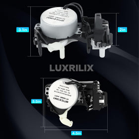 LUXRILIX mounted under washer for correct scale and installation benefit