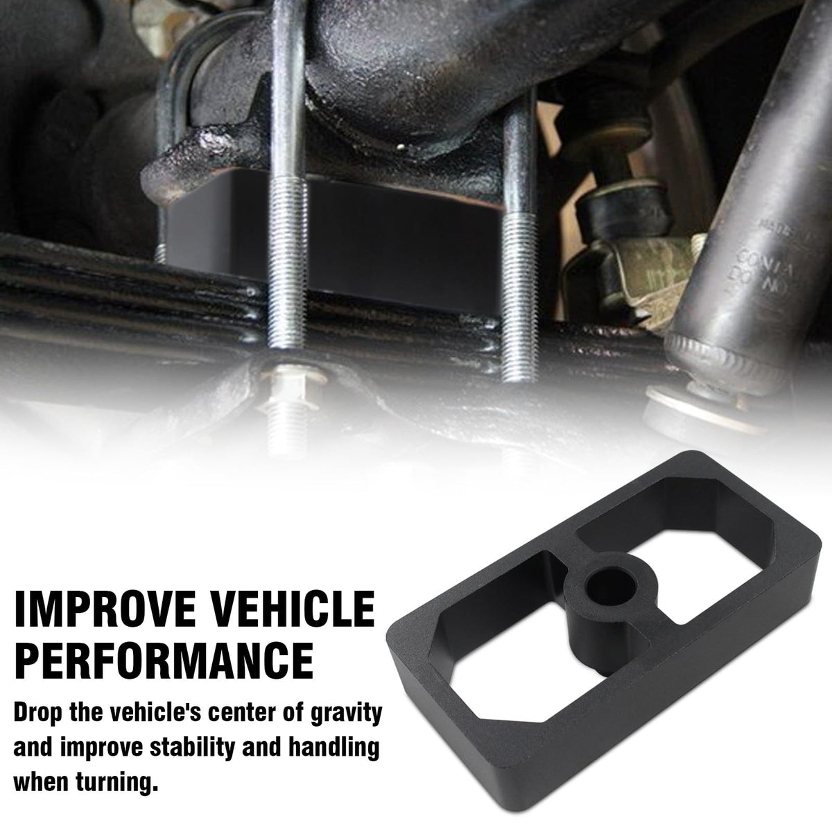 LVOUP detail of 9/16" centering pin showing improved spring alignment