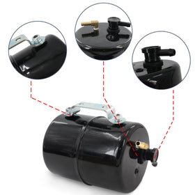 LVOUP canister installed in engine bay demonstrating improved brake consistency