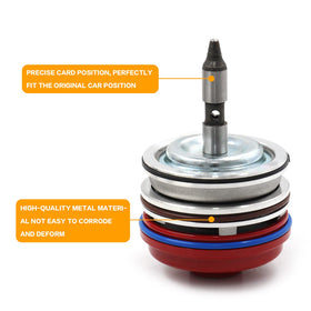 LVOUP close-up piston detail highlighting precise machining and reliable sealing
