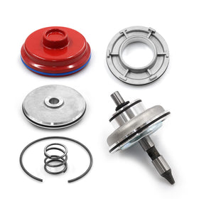 LVOUP cover and snap ring detail demonstrating complete kit and easy replacement