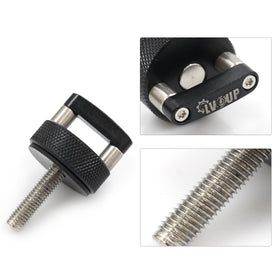 LVOUP integrated D-ring detail providing quick removal leverage and tie-down utility