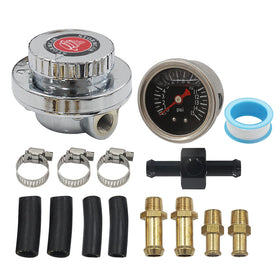 LVOUP front view of regulator kit showing compact design and mounting benefits