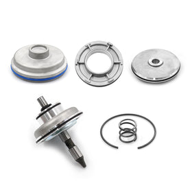 LVOUP piston cover detail highlighting fit and protective alignment advantage