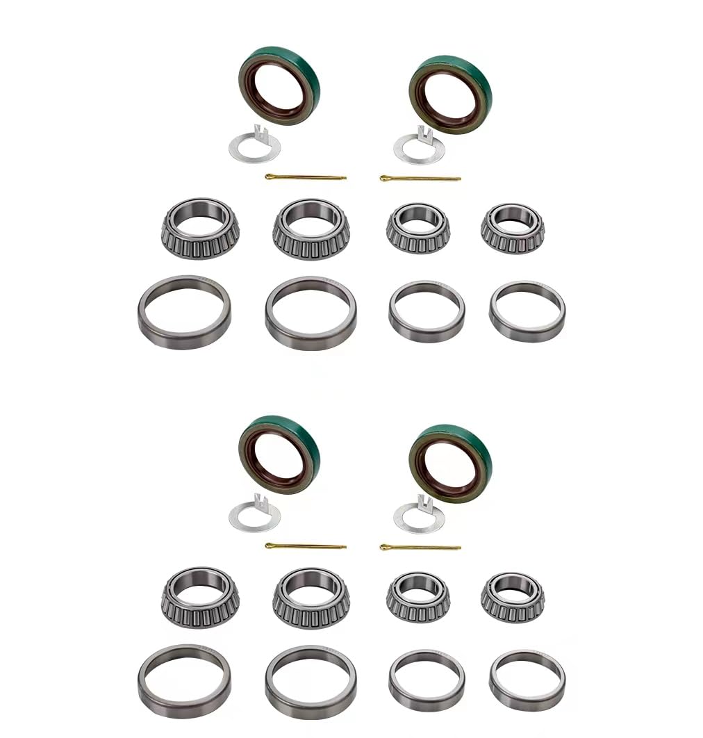 Lwlusup full kit layout showing all bearings and seals for easy identification and convenience