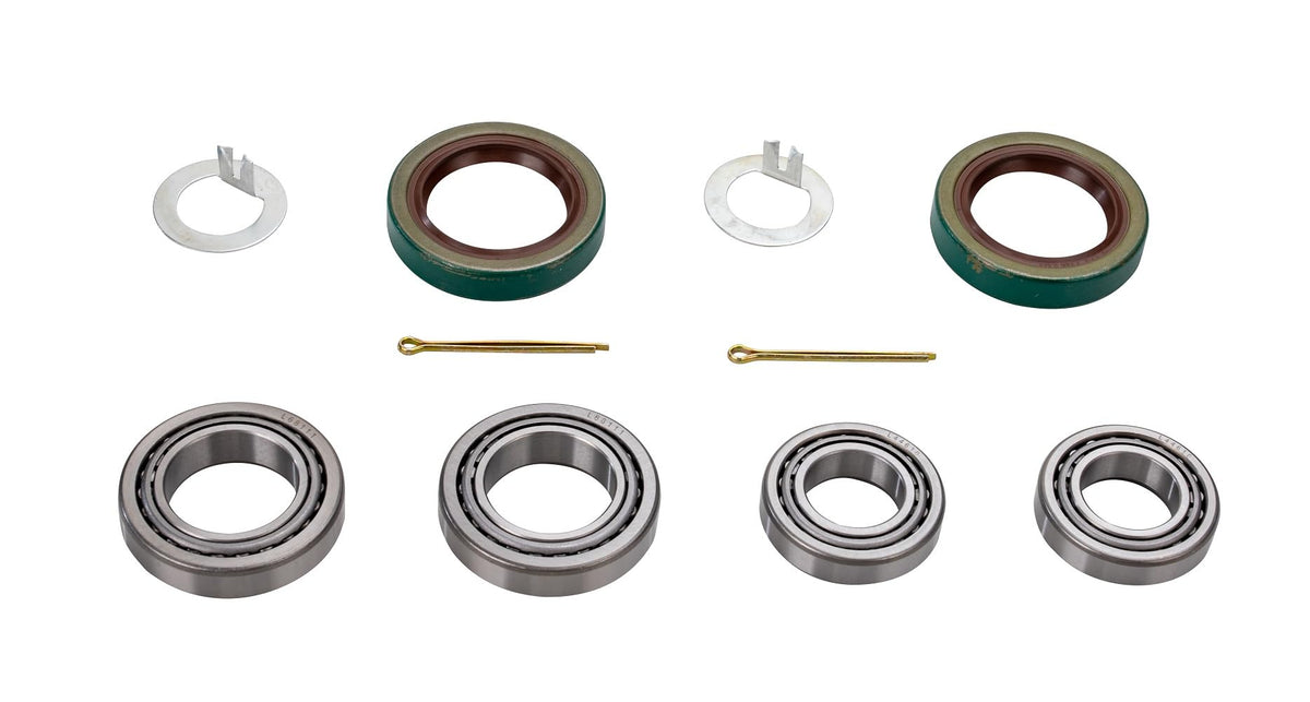 Close-up of Lwlusup inner and outer bearings highlighting precision fit and durable finish