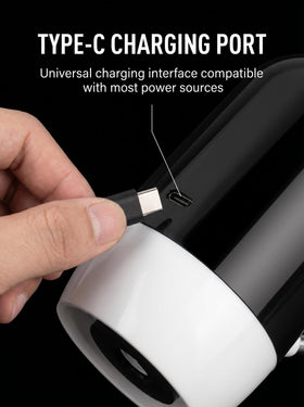 LXLO pump attached and pouring water from RotopaX showing easy dispensing benefit