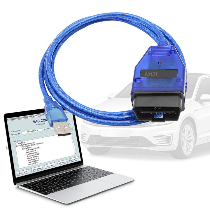 lydesor front connector showing OBD2 plug, reliable fit and secure connection