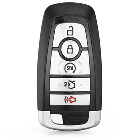 LYFUCESS front view key fob showing button layout and quick access