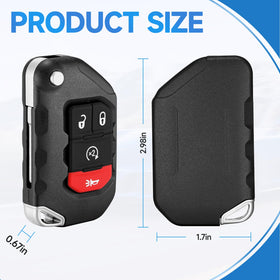 LYFUCESS key fob on vehicle console demonstrating convenient proximity operation