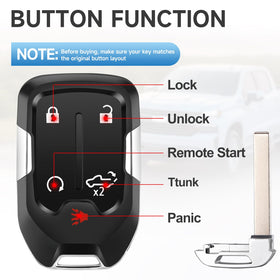 LYFUCESS key fob on vehicle console showing convenient proximity operation