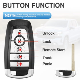LYFUCESS internal view with battery and transponder chip preinstalled for convenience