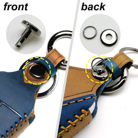LYGKMU detailed stitching and button cutouts for reliable access
