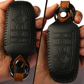 LYGKMU keychain attached to belt loop showing secure carry convenience