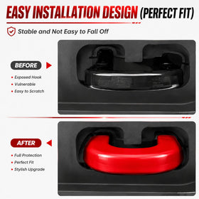 LYHCETVEX installed on Silverado front demonstrating seamless OEM-like appearance