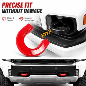 LYHCETVEX styling detail against bumper showing color-matched aesthetic upgrade