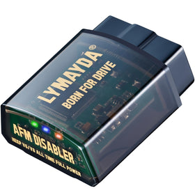LYMAYDA disabler size comparison showing compact footprint and space saving