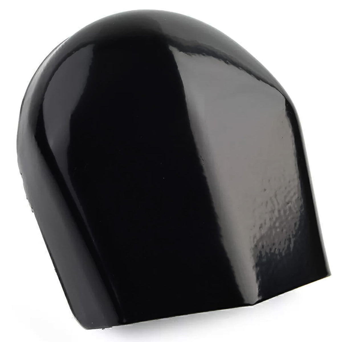 Lynlane horn cover installed during fitment demonstrating easy bolt-on installation