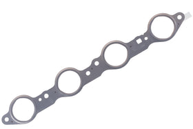 LYNSHINE gasket installed on a Silverado manifold demonstrating correct fit and leak prevention