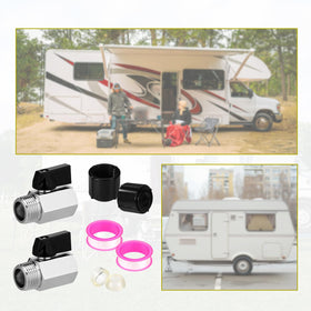 Lyreh in-use on a travel trailer during maintenance showing convenience and readiness