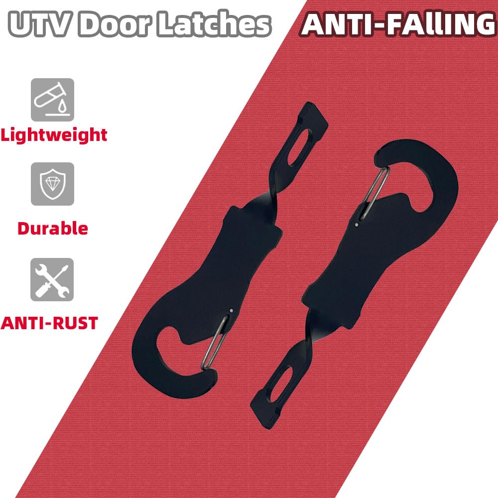 LZKZPY installed on UTV door holding it open for improved airflow benefit