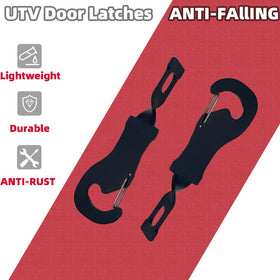 LZKZPY installed on UTV door holding it open for improved airflow benefit