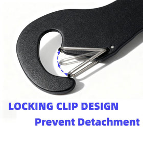 LZKZPY latch extenders installed on UTV door showing improved airflow benefit