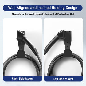 LZSTEC angled mount shows natural cable hang for less stress