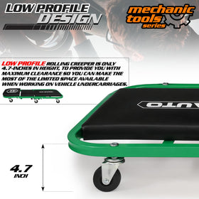 M-AUTO image of six polyurethane casters providing smooth maneuverability