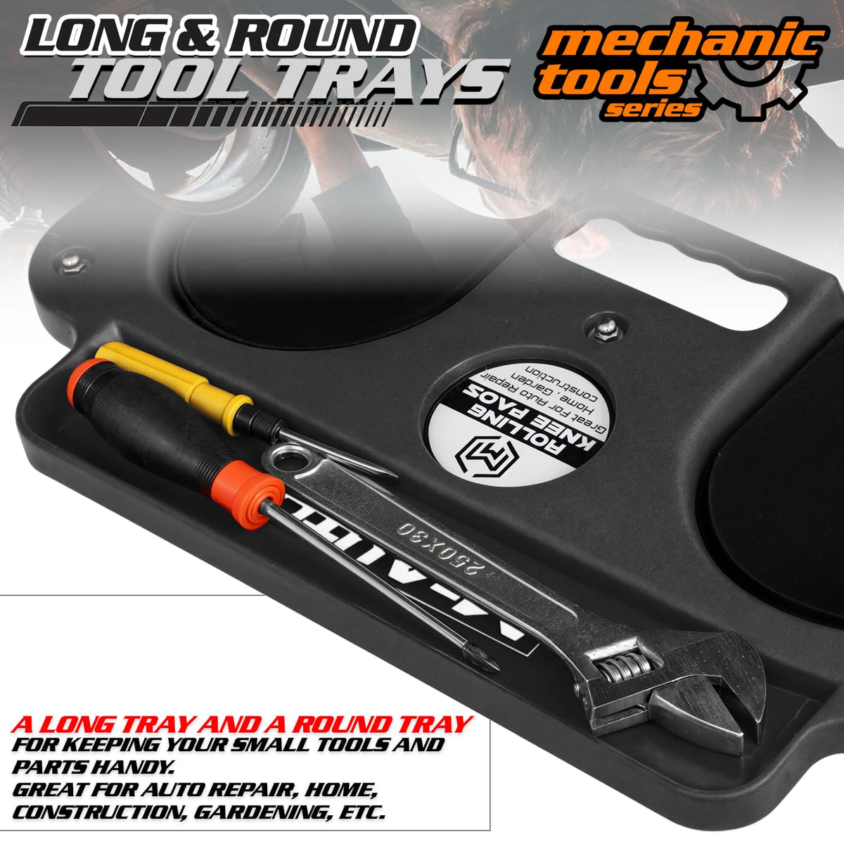 M-AUTO in-use with garage mechanic demonstrating faster workflow benefit