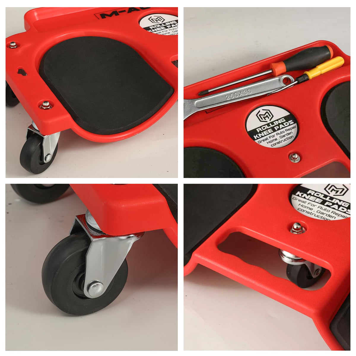 M-AUTO polypropylene texture detail for durable workshop resilience