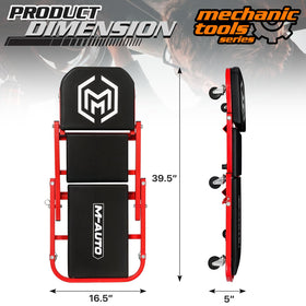 M-AUTO side profile in seated mode offering ergonomic support for tasks