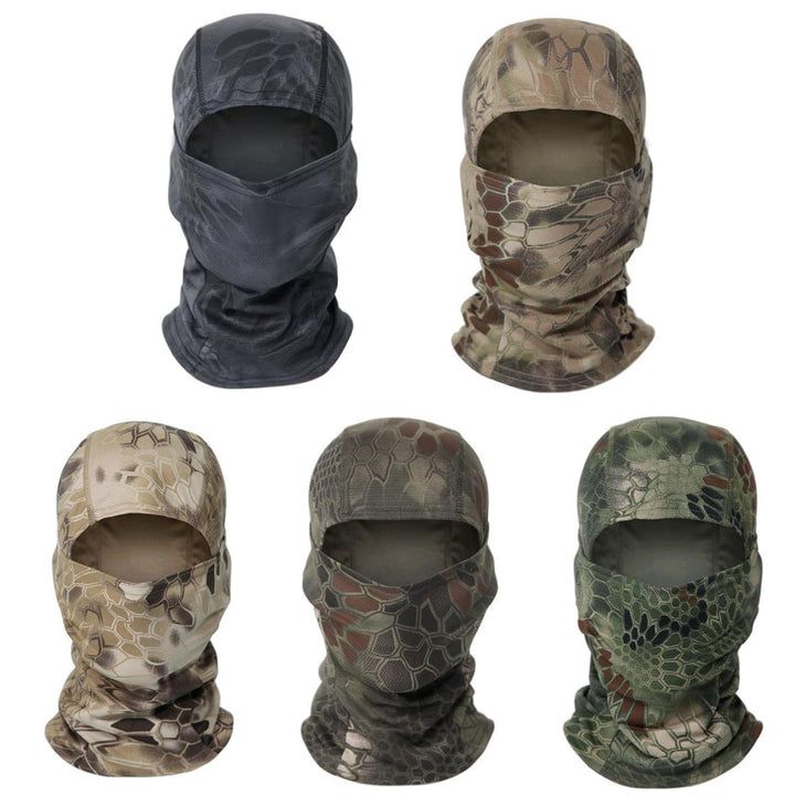 M.K ZIZZYPOP front packaging showing five balaclavas and protections