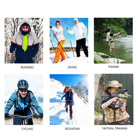 M.K ZIZZYPOP set showing multiple wearing styles for versatile use