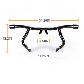M Maintenanse Flat-Out Bar next to ruler showing scale and fitment benefit
