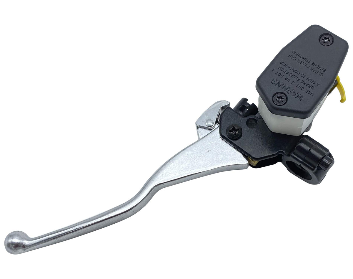 M MATI front view of master cylinder showing mounting points and reliable fit