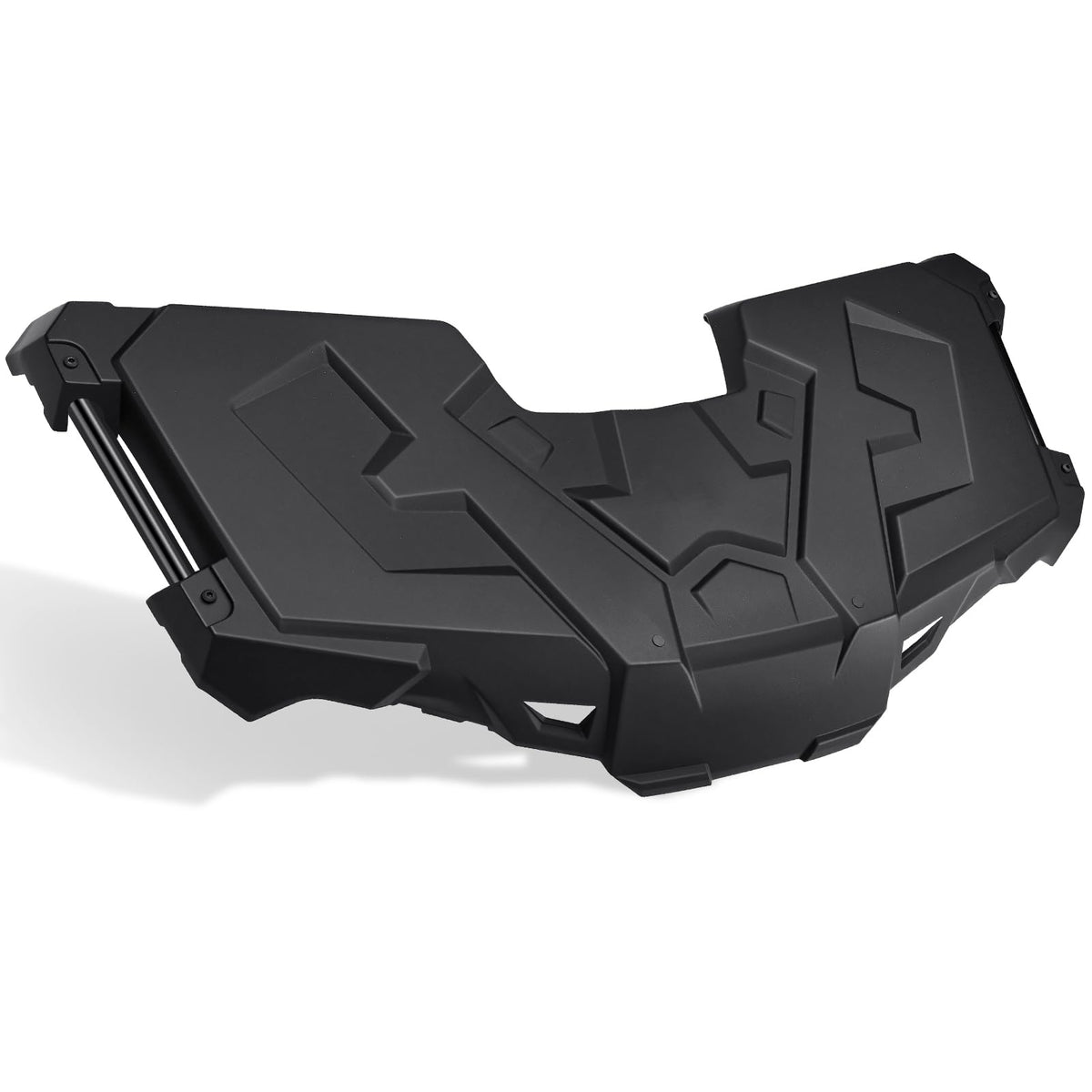 M MATI front rack packaging showing protective box and parts, demonstrating secure delivery