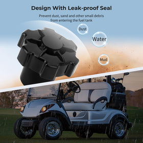 M MATI fuel cap underside threads ensuring correct tank engagement